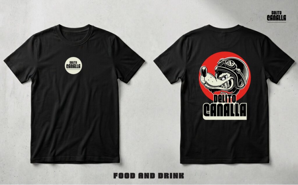 CAMISETA DELITO CANALLA